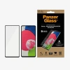 Szkło PanzerGlass E2E Microfracture antybakteryjne na Samsung Galaxy A52 / A52 5G / A53 5G - z czarną ramką