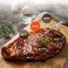 Termometr kuchenny Meatmeet S Pro z aplikacją Bluetooth/WiFi do grilla piekarnika wędzarni - szary