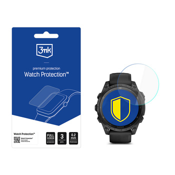 3MK SZKŁO HYBRYDOWE DO GARMIN TACTIX 8 47MM FLEXIBLEGLASS OCHRONA EKRANU