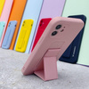Wozinsky Kickstand Case silikonowe etui z podstawką etui Xiaomi Redmi 10X 4G / Xiaomi Redmi Note 9 czarne