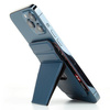 UNIQ Lyft magnetyczny stojak na telefon snap-on stand and card holder niebieski/blue