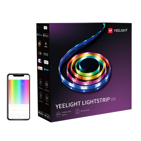 YEELIGHT TAŚMA LED LIGHTSTRIP PRO 2M DO SMARTFONÓW APLIKACJA ZMIENNE KOLORY