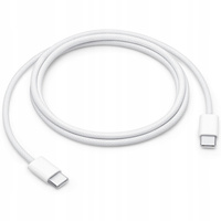 CO2 ŁADOWARKA KABEL USB-C SZYBKIE ŁADOWANIE USB TYP C DO IPHONE 15 1M BIAŁY