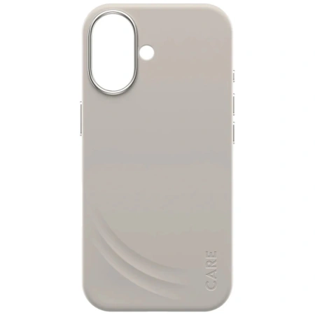 Etui CARE by PanzerGlass FLOW MagSafe na iPhone 17 - beżowy
