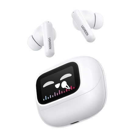 Słuchawki dokanałowe TWS UGREEN EchoBuds HiTune T6 Magic (białe)