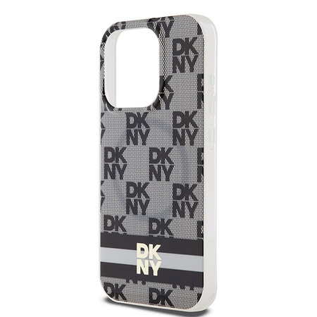 DKNY ETUI HARDCASE DO IPHONE 14 PRO 6.1 DO MAGSAFE CHECKERED MONO PATTERN