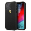 Etui Ferrari On Track Perforated na iPhone 12 / iPhone 12 Pro - czarne