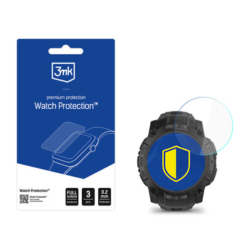 3MK SZKŁO HIBRYDOWE DO GARMIN INSTINCT 3 TACTICAL EDITION 50MM OCHRONA