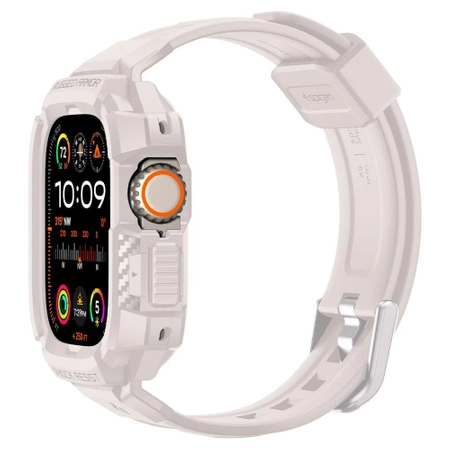 Etui Spigen Rugged Armor Pro na Apple Watch Ultra 1 / 2 (49 mm) - beżowe