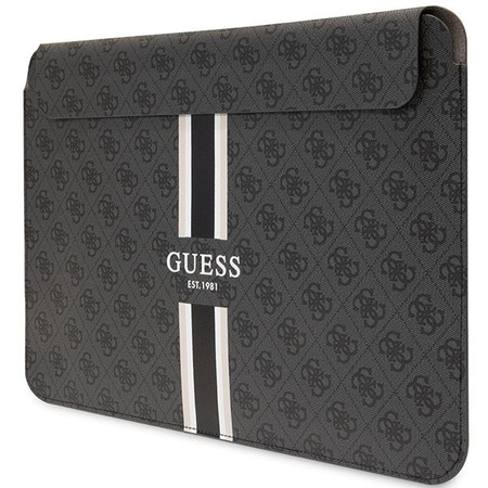 Etui Guess GUCS16P4RPSK 16" czarny/ black 4G Printed Stripes