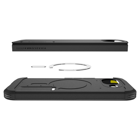 Spigen Tough Armor MagSafe, black - Google Pixel 10a