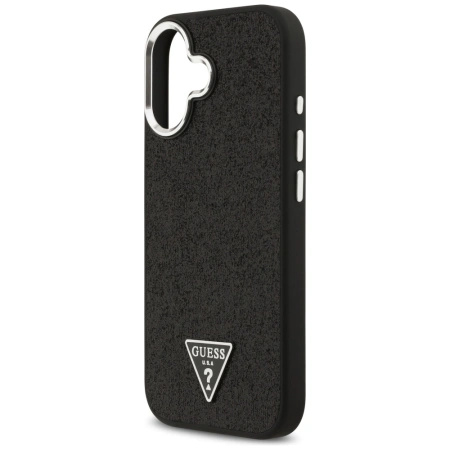 GUESS ETUI GLITTER TRIANGLE LOGO MAGSAFE DO IPHONE 17 OCHRONA Z EFEKTEM