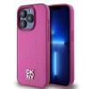 DKNY POKROWIEC DO IPHONE 15 PRO 6.1 SKÓRZANE MONOGRAM LOGO METALOWE DO