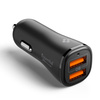SPIGEN ESSENTIAL EV302 ŁADOWARKA SAMOCHODOWA 2-PORTOWA 30W DO TELEFONÓW