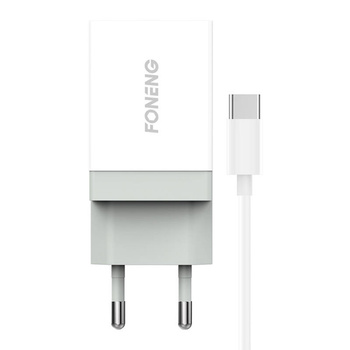 FONENG ŁADOWARKA 10.5W 1XUSB DO TELEFONÓW XIAOMI OPPO REALME KABEL USB C