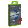 SBS KABEL USB-C 1,5M 60W DO TELEFONÓW Z OPLOCHEM DO ŁADOWANIA SZYBKIEGO