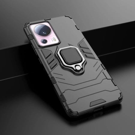 HURTEL ETUI POKROWIEC RING ARMOR DO XIAOMI 13 LITE Z UCHWYTEM MAGNETYCZNYM
