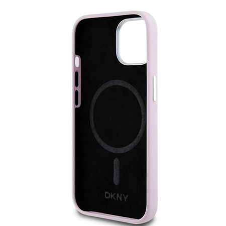 DKNY ETUI HARDCASE LIQUID SILICONE DO IPHONE 15 PLUS 14 PLUS DO MAGSAFE