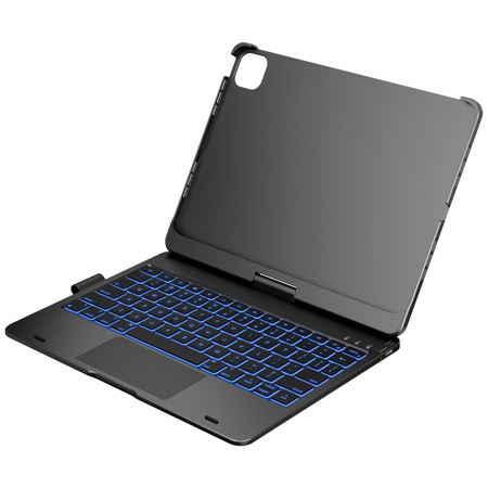 Etui Typecase Flexbook Touch             z klawiaturą do iPad Air 11" 2024/2025 szary