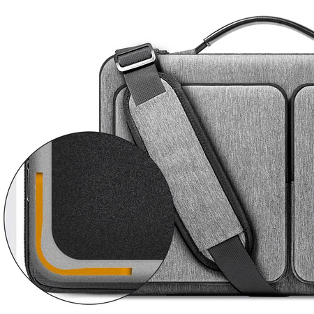 TECH-PROTECT TORBA DEFENDER DO LAPTOPA 13-14 WODOODPORNE ZAMKNIĘCIE OCHRONA