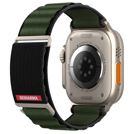 Skinarma pasek Kobu Apple Watch Ultra    49/46/45/44mm oliwkowy/olive