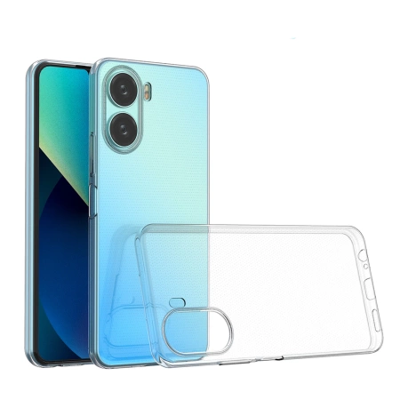 HURTEL POKROWIEC ULTRA CLEAR 0.5MM DO VIVO Y16 Y02S CIEŃKI PRZEZROCZYSTY