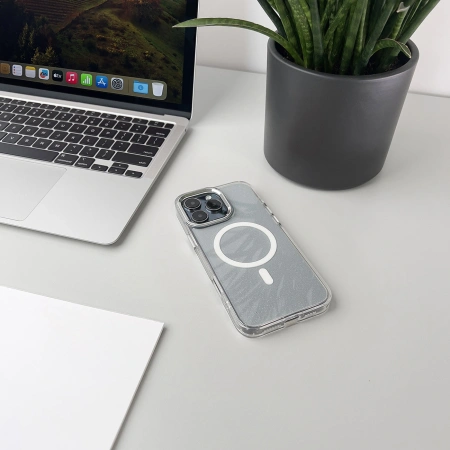 HURTEL ETUI GLITTER CASE DO IPHONE 16 PRO MAX Z DO MAGSAFE OCHRONNE Z