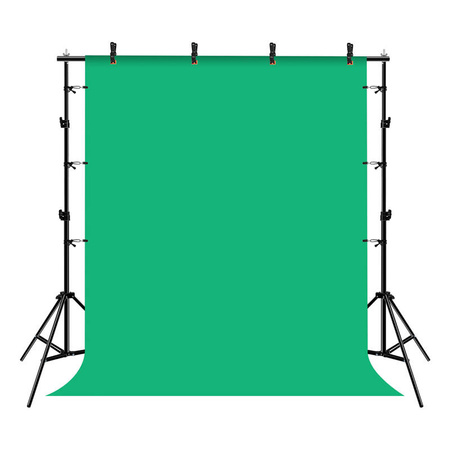 PULUZ ZESTAW DO FOTOGRAFII STATYW 2X2M + TŁA FOTOGRAFICZNE 3 SZT DO STUDIA