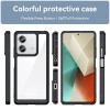 Etui Outer Space Case z żelową ramką do Xiaomi Redmi Note 13 Pro+ - czarne