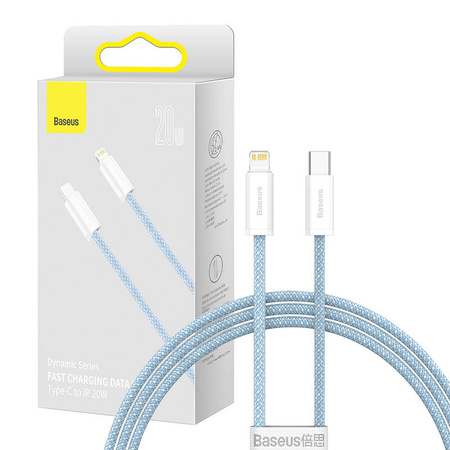 BASEUS KABEL USB-C DO LIGHTNING DYNAMIC SERIES 20W DO IPHONE 12 13 14 1M