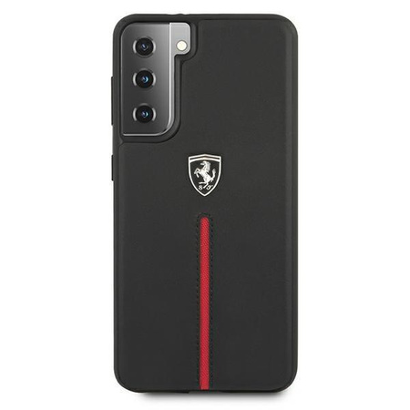 Ferrari FEOSIHCS21SBK S21 G991 czarny/black hardcase Off Track Leather Nylon Stripe