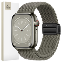TECH-PROTECT NYLONMAG APPLE WATCH 6 / 7 / 8 / 9 / 10 / SE / ULTRA 1 / 2 (44 / 45 / 46 / 49 MM) OLIVE GREY