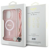 GUESS CASE HARDCASE DO IPHONE 16 PRO MAX 6.9” CROSSBODY CORD Z MAGNETEM
