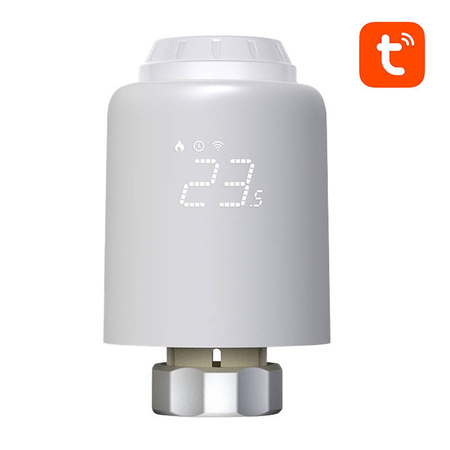 AVATTO GŁOWICA TERMOSTATYCZNA TRV07 ZIGBEE 3.0 DO ZDALNEGO STEROWANIA TUYA