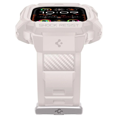 Etui Spigen Rugged Armor Pro na Apple Watch Ultra 1 / 2 (49 mm) - beżowe