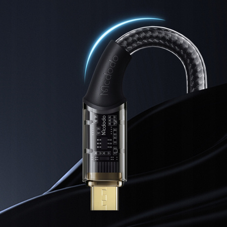Mcdodo phone cable, Powerful, fast charging, MICRO, USB, QC 4.0 3A 1.2m black CA-2100