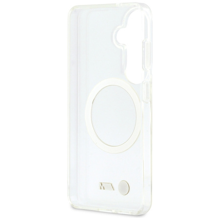 Etui BMW IML Shockproof Metal Logo       MagSafe do Samsung Galaxy S26 przezroczysty