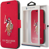 US Polo USFLBKP12MPUGFLRE iPhone 12/12 Pro 6,1" czerwony/red book Polo Embroidery Collection