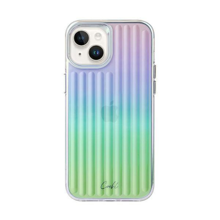 UNIQ etui Coehl Linear iPhone 14 Plus 6,7" opalowy/iridescent