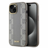 DKNY ETUI HARDCASE DO IPHONE 14 6.1 DO MAGSAFE Z WZOREM SKÓRZANYM CHECKERED
