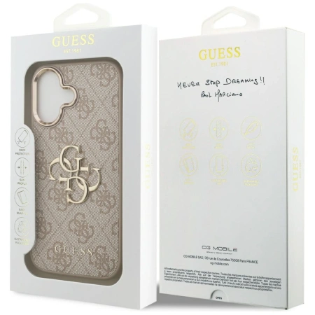 GUESS ETUI 4G BIG 4G CLASSIC LOGO DO IPHONE 17 PRO ELEGANCKIE