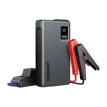 UGREEN JUMP STARTER 12000MAH DO SAMOCHODU 1000A Z USB-C I LED W ZESTAWIE