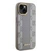 DKNY ETUI HARDCASE DO IPHONE 14 6.1 DO MAGSAFE Z WZOREM SKÓRZANYM CHECKERED