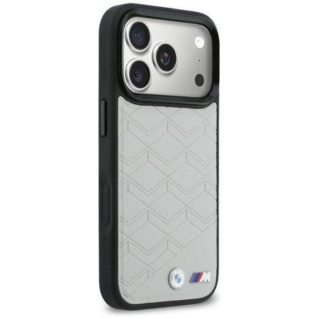 Etui BMW M Shape Logo MagSafe do iPhone  17 Pro Max szary