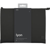Etui Uniq Lyon laptop Sleeve 16" - czarne Waterproof RPET