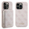 Zestaw Guess GUBPM5P14L4GEMGP iPhone14 Pro 6.1 hardcase + Powerbank 5000mAh MagSafe różowy/pink 4G Metal Logo