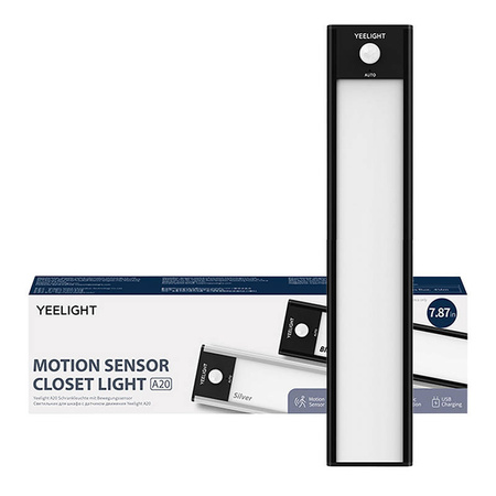 YEELIGHT LAMPKA 20CM DO SZAFY Z CZUJNIKIEM RUCHU 2700K IDEALNA DO KORYTARZA