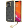 Etui Guess 4G Charms Collection GUHCP14XGF4GGR na iPhone 14 Pro Max - szare