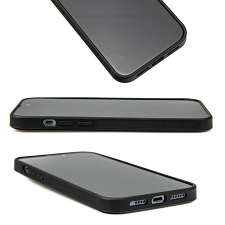 Etui z drewna i żywicy na iPhone 15 MagSafe Bewood Unique Neptun - granatowo-czarne
