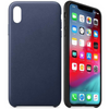 ECO Leather skórzane etui pokrowiec ze skóry ekologicznej iPhone 12 Pro Max granatowy